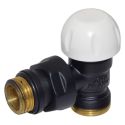 Термоклапан угловой Carlo Poletti BLACK MATTE Ø1/2" х 24-19 FIRST THERMO (V141111EFS9005O)
