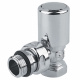 Кран радиаторный угловой Carlo Poletti Хром d1/2" FIRST (V140310CB)