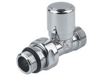 Кран отсекающий прямой Carlo Poletti Хром d1/2" х 24-19 FIRST (V140611CB)