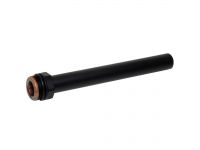 Трубка для подсоединения сантехприборов Carlo Poletti d1/2"x d15 L 140 мм BLACK MATTE (A42700E9005O)