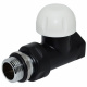 Термоклапан прямой Carlo Poletti Srl BLACK MATTE d1/2" COMPACT-THERMO-V1 (V151710EE9005O / EFS)