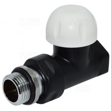 Термоклапан прямой Carlo Poletti Srl BLACK MATTE d1/2" COMPACT-THERMO-V1 (V151710EE9005O / EFS)