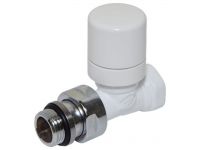 Кран-термостат прямой Carlo Poletti БЕЛЫЙ d1/2" FIRST THERMO (V142710E)