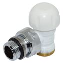 Термоклапан угловой Carlo Poletti Белый Ø1/2" х 24-19 FIRST THERMO (V141111E)