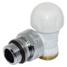 Термоклапан угловой Carlo Poletti Белый Ø1/2" х 24-19 FIRST THERMO (V141111E)