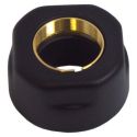 Гайка для медной трубы Carlo Poletti d15 мм x 24-19 BLACK MATTE (A58409EFS9005O)