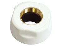 Гайка для медной трубы Carlo Poletti d15 мм x 3/4" EK Белая (A33109EEK)