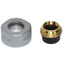 Гайка для медной трубы Carlo Poletti d15 мм x 3/4" EK SATIN CHROME (A33109REK)