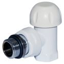 Кран Термоклапан угловой Carlo Poletti БЕЛЫЙ d1/2" COMPACT-THERMO-V1 (V151310EF)