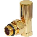 Кран радиаторный угловой Carlo Poletti GOLD d1/2" COMPACT (V150310H)