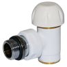 Термоклапан кутовий Carlo Poletti Srl БІЛИЙ d1/2" х 24-19 COMPACT-THERMO-V1 (V151111EF / EFS)