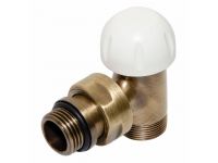Термоклапан угловой Carlo Poletti BRUSH BRONZE d1/2" х 24-19 COMPACT-THERMO-V1 (V151111M)