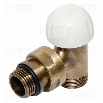 Термоклапан угловой Carlo Poletti BRUSH BRONZE d1/2" х 24-19 COMPACT-THERMO-V1 (V151111M)
