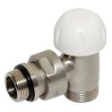 Термоклапан кутовий Carlo Poletti Srl BRUSH SILVER d1/2" х 24-19 COMPACT-THERMO-V1 (V151111J)