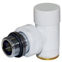 Кран відсікаючий кутовий Carlo Poletti Білий d1/2" х 24-19 COMPACT (V150211EF)