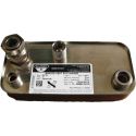 Теплообменник ZB 195 (INOX AISI 316L) 16 пластин Ø1/2"G/ Ø3/4"G/Ø3/4"НГ/Ø21 Zilmet S.p.A. (17B1951600)