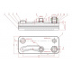 Zilmet ZB 195 (INOX AISI 316L) 16 пластин (17B1951600)