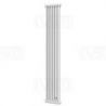 DeLonghi Multicolumn 2000 2 колони 6 секцій конф.0 (бокове 1/2") RAL9016 (0Q0022000060000) Delonghi - 1