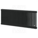 DeLonghi Multicolumn 570 3 колони 28 секцій конф.0 (бокове 1/2") RAL9005МATT (0Q1030570280000RAL9005М)