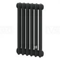 DeLonghi Multicolumn 570 3 колони 6 секций конф.0 (боковое 1/2") RAL9005M (0Q1030570060000RAL9005M)