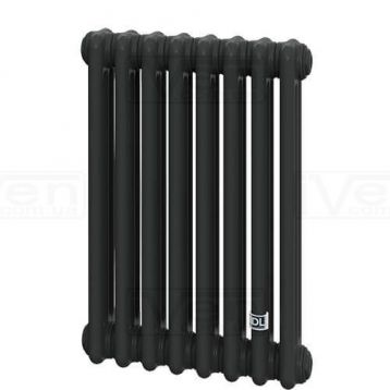 DeLonghi Multicolumn 570 3 колони 8 секцій конф.0 (бокове 1/2") RAL9005M (0Q1030570080000RAL9005M) Delonghi - 1