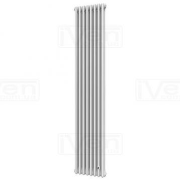 DeLonghi Multicolumn 2000 3 колони 8 секций конф.0 (боковое 1/2") RAL9016 (0Q0032000080000)