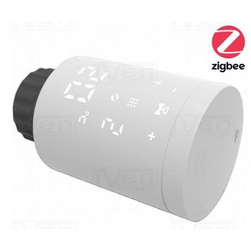 Tervix Pro Line EVA2 Радиаторный Термостат термоголовка с беспроводным ZigBee управлением белый М30х1,5 (228731)