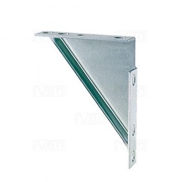 Mupro MPC/MPR Монтажний кутник 207 х 160 х 4mm 90° оцинкований 38х24 40х120 41х21 41х124 MÜPRO Gmb (113610)