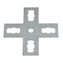 Mupro MPR Пластина Х подобная S+ горячее цинкование 41х21 41х124 (165878)