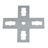 Mupro MPR Пластина Х подібна S+ гаряче цинкування 41х21 41х124 (165878)