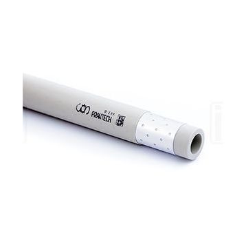 Труба PRAWTECH PP-R Stabi (алюминий) PN25 d90 x 15.0 mm (R3540150090) PRAWTECH - 1