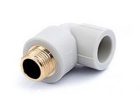 Колено PRAWTECH PP-R с внешней резьбой d16 x 1/2" (P234016012) PRAWTECH - 1