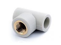 Тройник PRAWTECH PP-R с внутренней резьбой d20 x 1/2" x d20 (PP320020012) PRAWTECH - 1