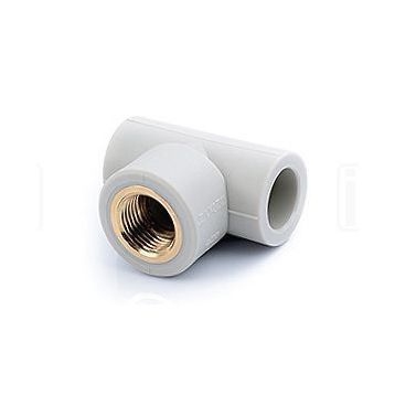Тройник PRAWTECH PP-R с внутренней резьбой d20 x 1/2" x d20 (PP320020012) PRAWTECH - 1