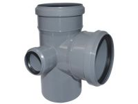 VALSIR Крестовина двухплоскостная 87° d100 / 50/100 (VS0512033)