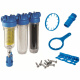 Atlas Filtri HYDRA RAINMASTER TRIO 1/2" (латунь) + картриджи RAH, FA, LA KIT (RA6095214)