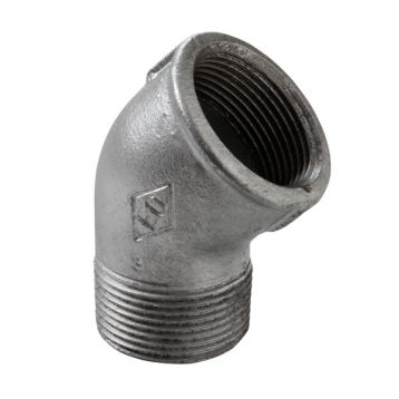 Atusa Коліно оцинковане d 1/2" ВЗ 45 (12105003)