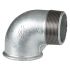 Atusa Коліно оцинковане d 1 1/2" ВЗ 90° (09225007)