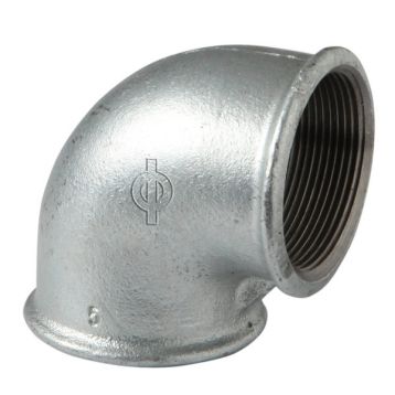 Atusa Коліно оцинковане d 1" ВВ 90 (09025005)