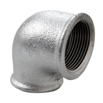 Atusa Редукційне коліно оцинковане (білий чавун) d 1 1/2"х1 1/4" ВВ 90 (09025076)