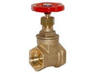 Задвижка латунная Bonomi 3/4" ВВ (52300006)