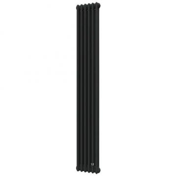 DeLonghi Multicolumn 2000 3 колони 6 секций конф.D (нижнее 1/2") RAL9005MATT (0Q10320000600D0RAL9005M)
