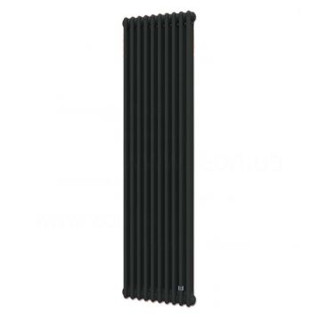 DeLonghi Multicolumn 2000 3 колони 8 секцій конф.D (нижнє 1/2") RAL9005MATT (0Q10320000800D0RAL9005M)