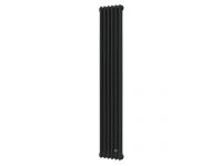 DeLonghi Multicolumn 1800 3 колони 6 секций конф.D (нижнее 1/2") RAL9005MATT (0Q10318000600D0RAL9005M)