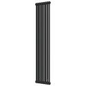 DeLonghi Multicolumn 2000 2 колони 8 секций конф.D (нижнее 1/2") RAL9005MATT (0Q10220000800D0RAL9005M)