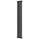 DeLonghi Multicolumn 2000 2 колони 6 секций конф.D (нижнее 1/2") RAL9005MATT (0Q10220000600D0RAL9005M)