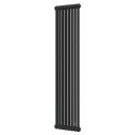 DeLonghi Multicolumn 1800 2 колони 8 секций конф.D (нижнее 1/2") RAL9005M (0Q10218000800D0RAL9005M)