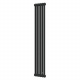 DeLonghi Multicolumn 1800 2 колони 6 секций конф.D (нижнее 1/2") RAL9005MATT (0Q10218000600D0RAL9005M)