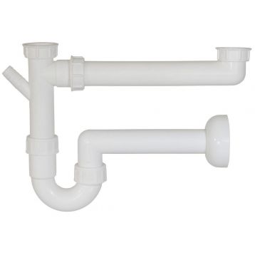 Ghidini SpA для двойной мойки с пидлюченням стиральной машины d40 х 1 1/2" (141)