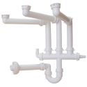 Ghidini SpA для мойки универсальный тройной d40 x 1 1/2" (156P)